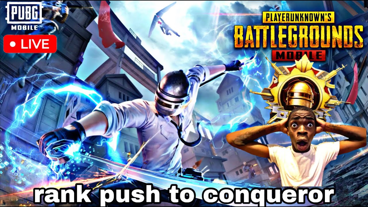 PUBG MOBILE LIVE STREAMING NEW UPDATE IN RANK PUSH TO CONQUEROR# ...