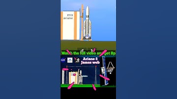 launch Aiane 5 rocket.mission   JWST.part (2) #SHORTS