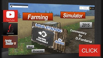 FS15 Mod Showcase - Manual Attaching [eng]