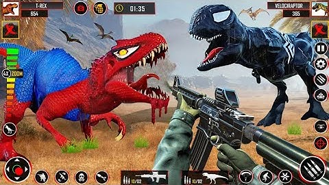 Dinosaur Hunter 3D Game | Dinosaur Game 3D – Android Gameplay