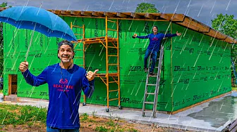 FULLY Dried In! What's next for our TINY HOUSE Build?!
