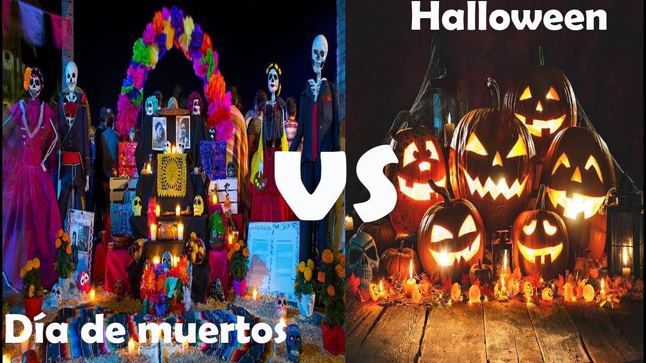 5 Diferencias entre Día de muertos y Halloween YouTube