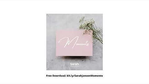 Sarah Jansen - Moments [Free Download]