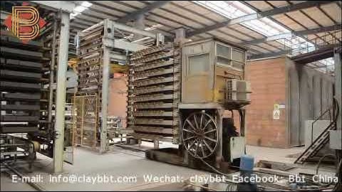 full automatic clay brick drying chamber