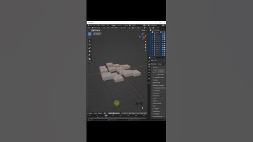 Transform Objects Randomly In Blender #3d #blenderanimation #3danimation #3dtutorial #blendershorts