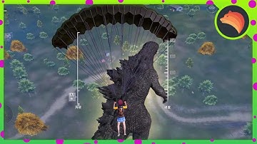 Landing On GODZILLA 😱 | PUBG MOBILE