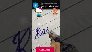 How to write the alphabet AtoZ in cursive writing.Handwriting practice #cursivehandwriting our name