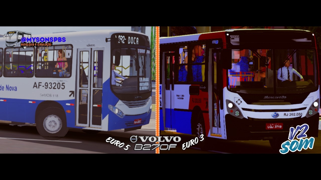 [Proton bus simulator] ATUALIZAÇÃO V2 DOS SONS VOLVO B270F (Euro 3/Euro 5)