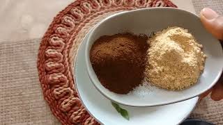 Home Made Hair Colour Pack.