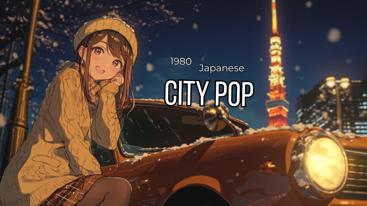 【Японский сити-поп микс 80-х】 Идеально подходит для работы по вечерам — City Pop Chill🚗✨