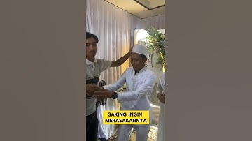 momen lucu ketika pria jomblo pengen merasakan jadi pengantin ‼️ #ngakak #lucu #ketawa #nikah #kocak