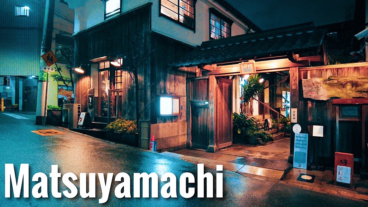 Ночная прогулка в Осаке - Мацуямати DJI Pocket 2 4K Япония