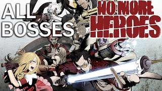 No More Heroes: All Bosses and True Ending (Dolphin 4K 60fps)