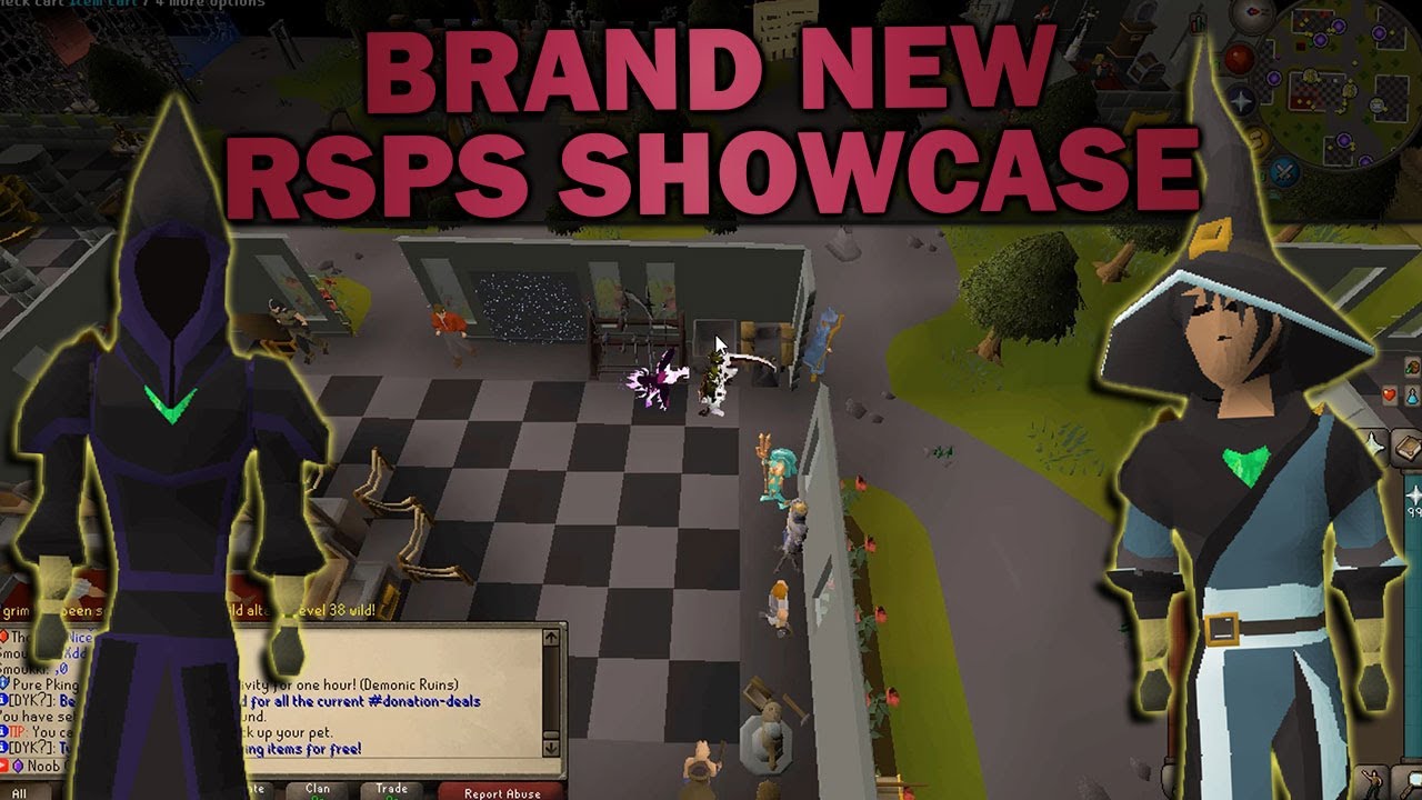 Showcase on this AWESOME Brand new RSPS *So much unique content* + Giveaway [Revolution RSPS]
