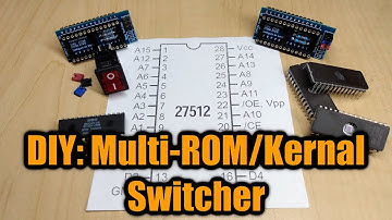 Understanding and Making a Retro-Computer Multi-ROM Switcher
