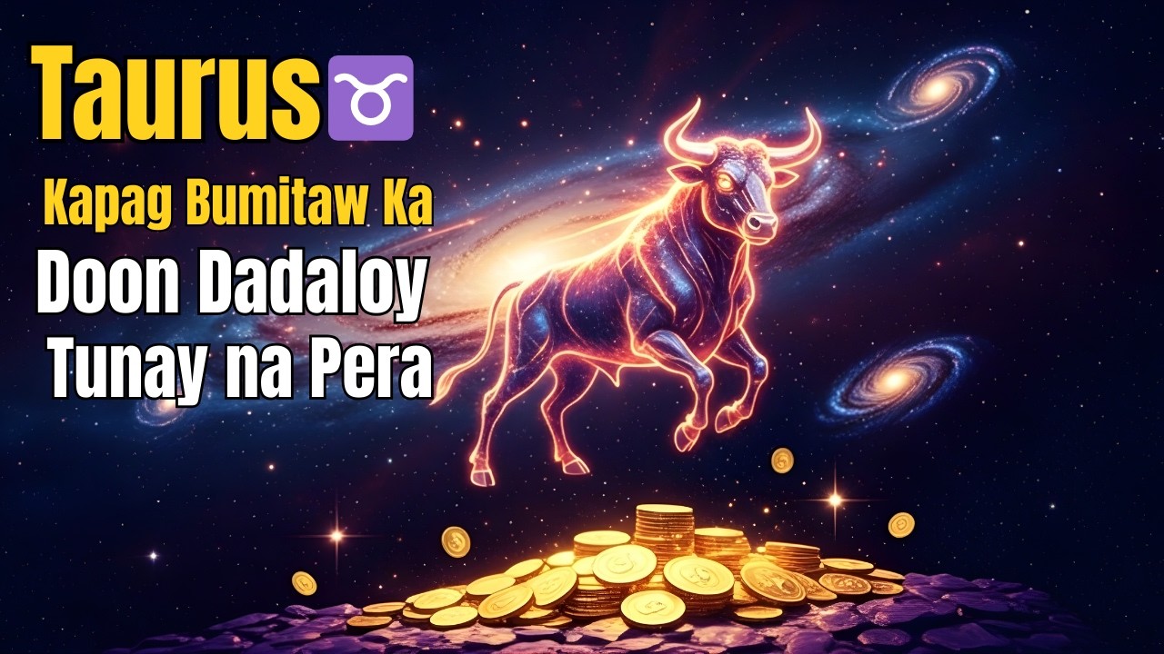 Taurus ♉ — Kapag Bumitaw Ka, Doon Dadaloy ang Tunay na Pera