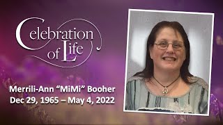 Mimi (Sullivan) Booher - Celebration of Life Service (FULL)