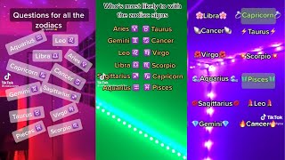 Zodiac Signs TikTok Compilation 🔮Part 87🔮