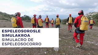 #ERTZAINTZA | Espeleosorosle simulakroa / Simulacro de espeleosocorro
