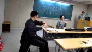 [문현시조창교실]여창지름시조-청조야(이효선)
