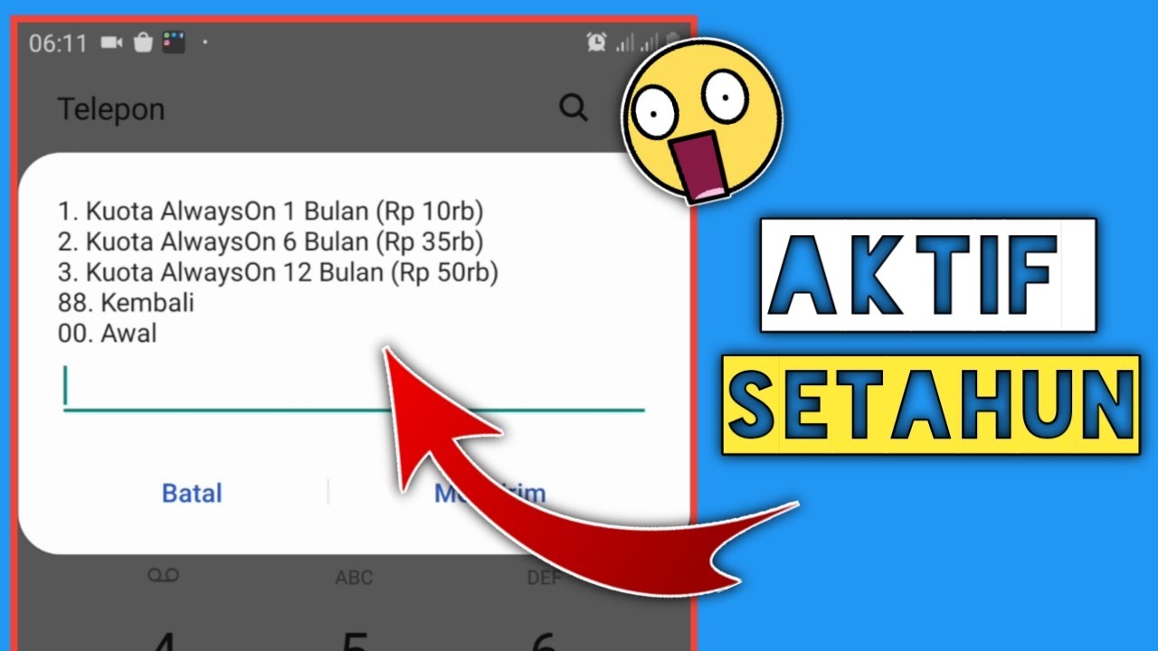 2 Cara Memperpanjang Masa Aktif Kartu Tri YouTube