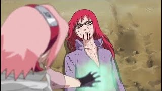 Sasuke tried to Kill Karin and Sakura Saved her
