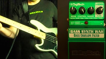 Digitech Bass Synth Wah | All Presets Demo