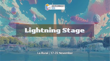 Devconnect ARG Day 4 - Worlds Fair Lighting Stage