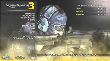 New MW3 Beta Lobby Screen?