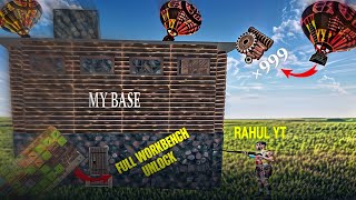 : OXIDE :- FULL WORKBEHCH UNLOCK And PVP & RAID BASE VIDEO  || #oxide #rust #trending #oxidesurvival
