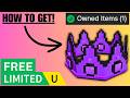 Free Purple Pixel Crown UGC Limited