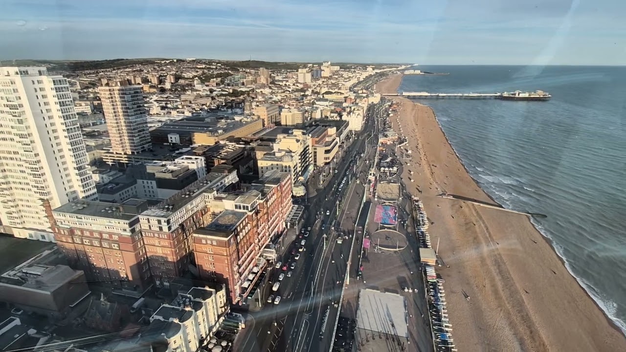 Full Brighton view from Brighton i360