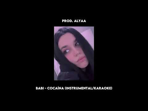 BABI - COCAÍNA (INSTRUMENTAL / KARAOKE) - YouTube