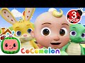 Wheels On The Bus (Dance Party) | Cocomelon - Nursery Rhymes | Fun Cartoons For Kids | Moonbug Kids