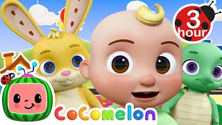 Wheels On The Bus (Dance Party) | Cocomelon  Nursery Rhymes | Fun Cartoons For Kids | Moonbug Kids