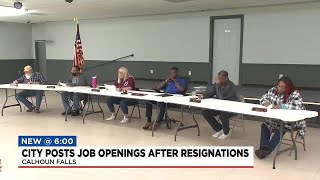City Posts Job Openings after Resignations