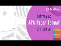 APA 7th Edition Formatting Quiz