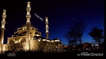 تلاوة سماويه من صلاة التهجد   بصوت القارئ/ مجاهد مرشد
