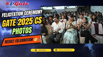 GATE 2025 CS / DA RESULT CELEBRATION 🥳🎊 | Felicitation Ceremony Photo