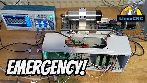 LinuxCNC charge pump and e-stop