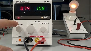 Instructie gelijkspanningsvoeding BaseTech BT-305