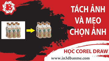 [Corel QC Bảng Hiệu] - Bài 19 - Tách ảnh và mẹo chọn ảnh trong Corel - Handling picture in Corel