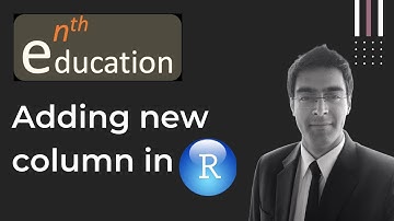Adding a new column in R data frame | R Studio