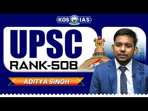 Aditya Singh: AIR 508 UPSC 2025 Result | Mock Interview | UPSC 2025 Topper | Khan Global Studies