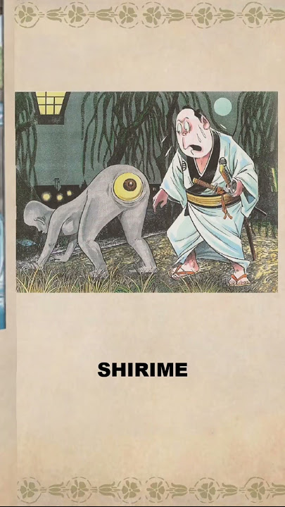 Mahluk-Mahluk mitologi mengerikan Jepang ‼️#shorts