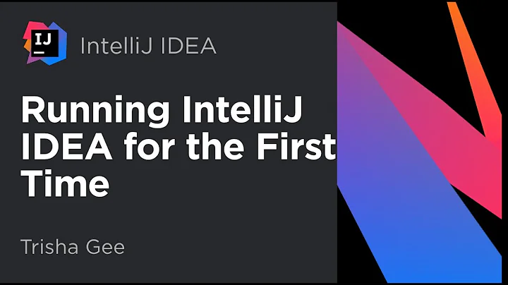 Running IntelliJ IDEA for the First Time