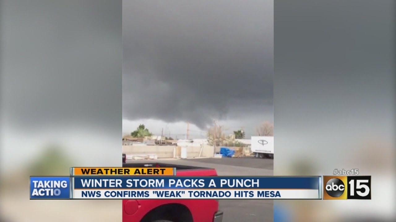 Tornado leaves path of debris after Saturday's storms - YouTube