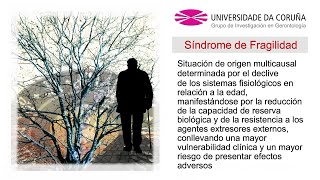 Fragilidad y personas mayores: marco conceptual by Grupo de Investigación en Gerontología UDC 12,351 views 4 years ago 22 minutes