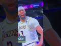 Lakersanthonydavis attacks and finishes with the one handed slamshortsshortsfeenbahighlights