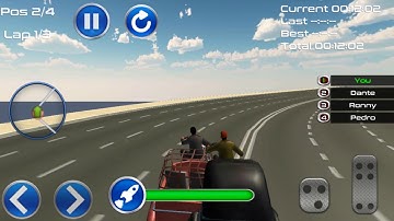 Chingchi Rickshaw City Driving Gameplay Video Android/iOS
